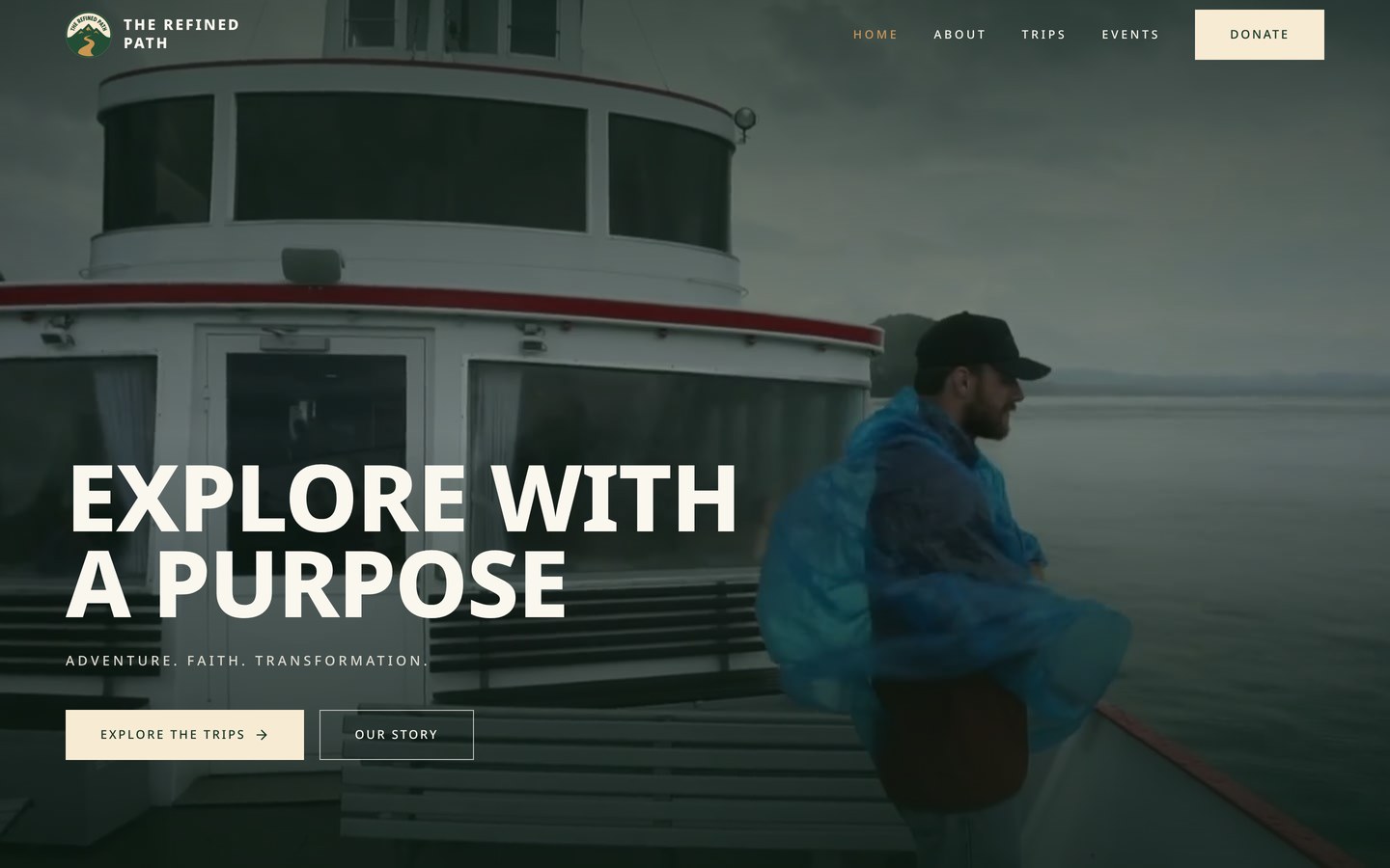 The Refined Path website designed by M&O Ventures